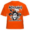 Karbunko - Enseñando los dientes T-Shirt orange